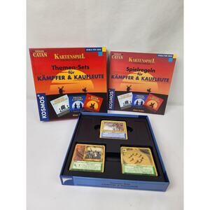 Die Siedler Von Catan: Das Kartenspiel Fur Zwei Spieler Kampfer & Kaufleute NIB